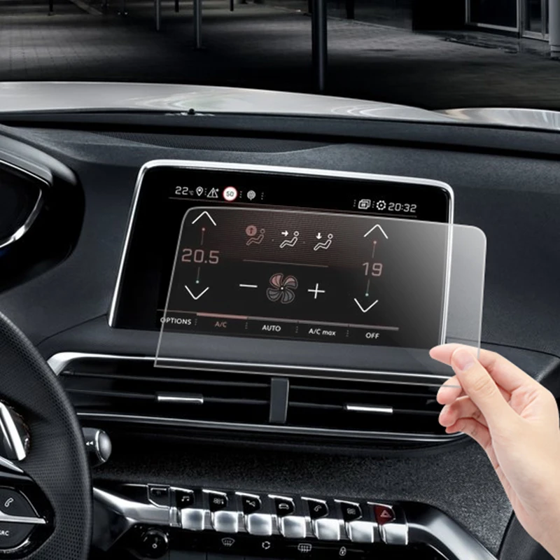 233*133 мм для Peugeot 3008 4008 5008 2017 Автомобильный GPS навигатор ЖК экран стекло стальная
