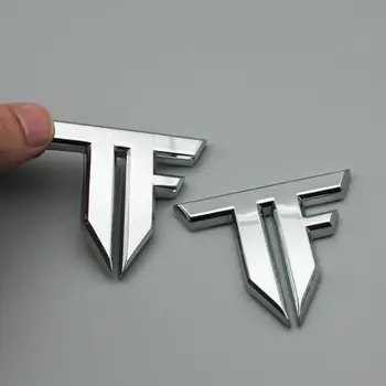 

2x Metal Transformers TF Autobot Deception Car Emblems Badge Decal Sticker