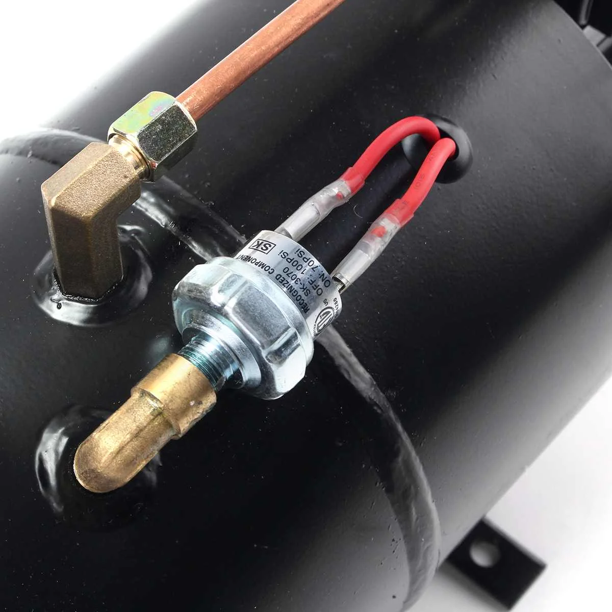 12V 3 литра 150.2DB автомобиль грузовик поезд 4 труба Воздушный Рог Комплект W/черный дисплей 150 фунтов на квадратный дюйм компрессор Системы