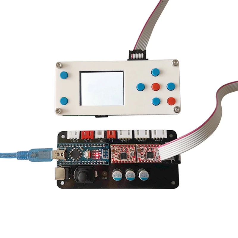  ABSS-Cnc Grbl Offline Controller Board 3 Axis Offline Cnc Controller For Pro 1610/2418/3018 Engravi