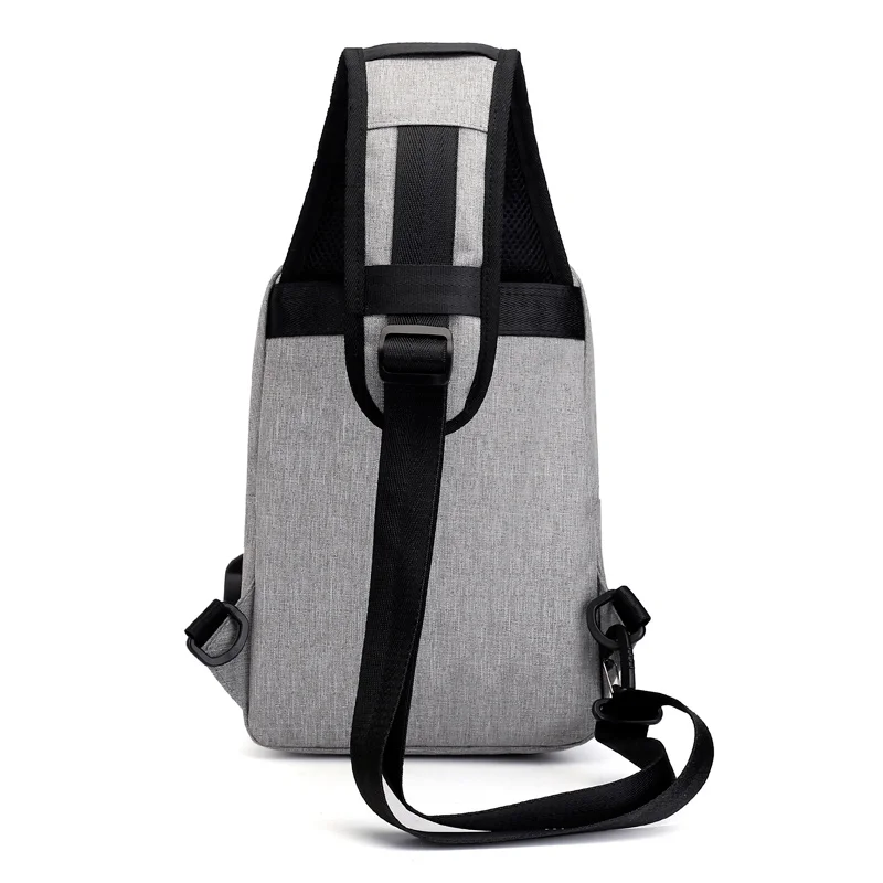Men's new outdoor sport strap shoulder pouch horizontal chest bag