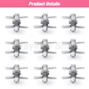10sets/lot 14mm 18mm Magnetic Snap Fasteners Clasps Buttons Handbag Purse Wallet Craft Bags Parts Accessories Automatic Buckle 4