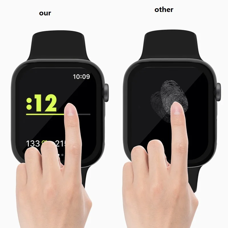 Для Apple Watch 44 мм 40 мм чехол с аксессуары для протектора экрана тонкий защитный тонкий бампер полный чехол для Iwatch серии 4/5