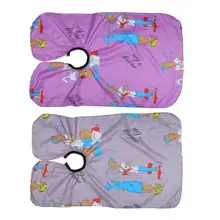 Парикмахерский детский парикмахерский фартук домашний парикмахерский магазин мультяшный узор для стрижки волос окрашивание мантия накидка парикмахерские инструменты