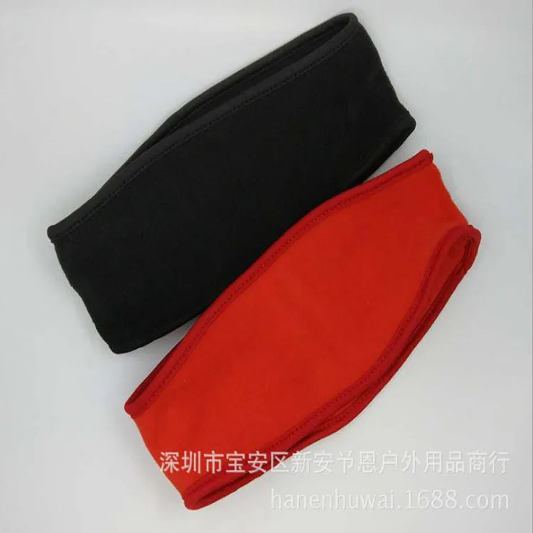 

Riding Hair Band 15fw Fleece Headband Printed Headband Sports Sweatband with Warm Ear Protection