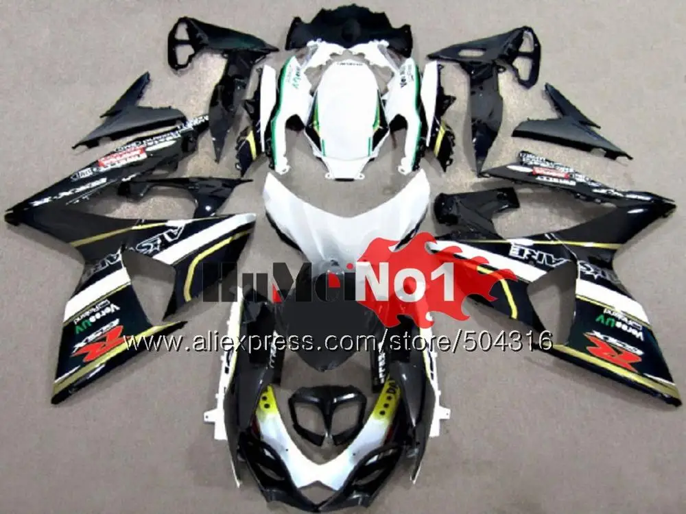 No. 34 Инъекции для SUZUKI GSX-R1000 GSXR 1000 K9 23MC. 1 синий GSXR1000 2009 2010 2011 2012 2013 09, 10, 11, 12, 13 лет, 16 обтекатель oem - Цвет: No. 34