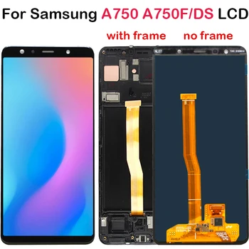 

6.0'' For Samsung Galaxy A7 2018 A750F A750F/DS SM-A750F A750 LCD Display Touch Screen Digitizer Assembly Replace A750 LCD