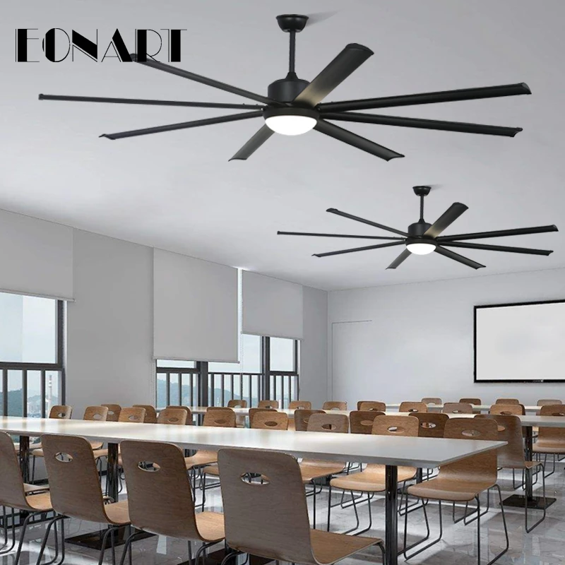 

52 inch led dc ceiling fan lamp with remote control industrial ceiling fans with light fashion fan for home ventilador de techo