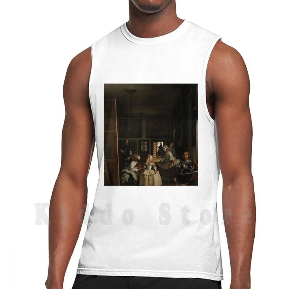 Canottiere Las Meninas Di Diego Velazraccia Canottiera 100% Cotone Meninas Eon Velazraccia Olio