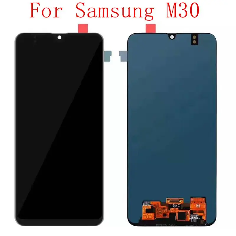 6,4 '' Super Amoled для samsung Galaxy M30 M305F M305F/DS M305 ЖК-дисплей сенсорный экран дигитайзер полный