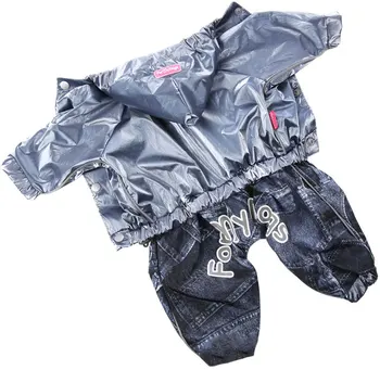 

FOR MY DOGS FOR MY DOGS raincoat for dogs graphite for boys 364SS-2019 M