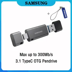 SAMSUNG type C OTG USB флэш-накопитель 64 128 ГБ Флешка 128 Гб 64 ГБ 32 ГБ 256 ГБ флеш-накопитель 3,1 USB флешка диск на ключе памяти для телефона