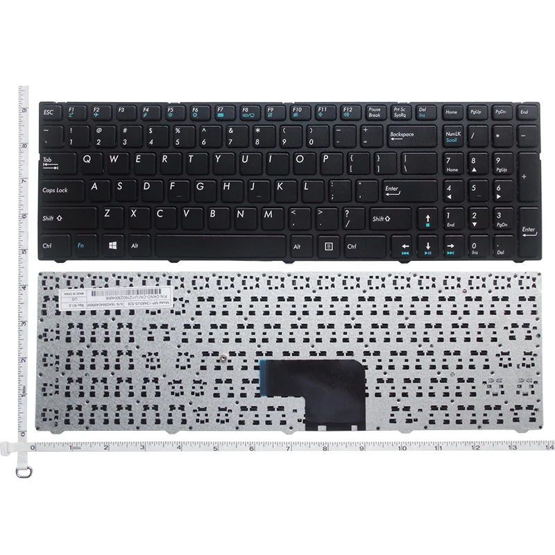 键盘 同方《US》 K5 DNS C15 C15A C15E C17A C15B KBTFK5-A 正反面1