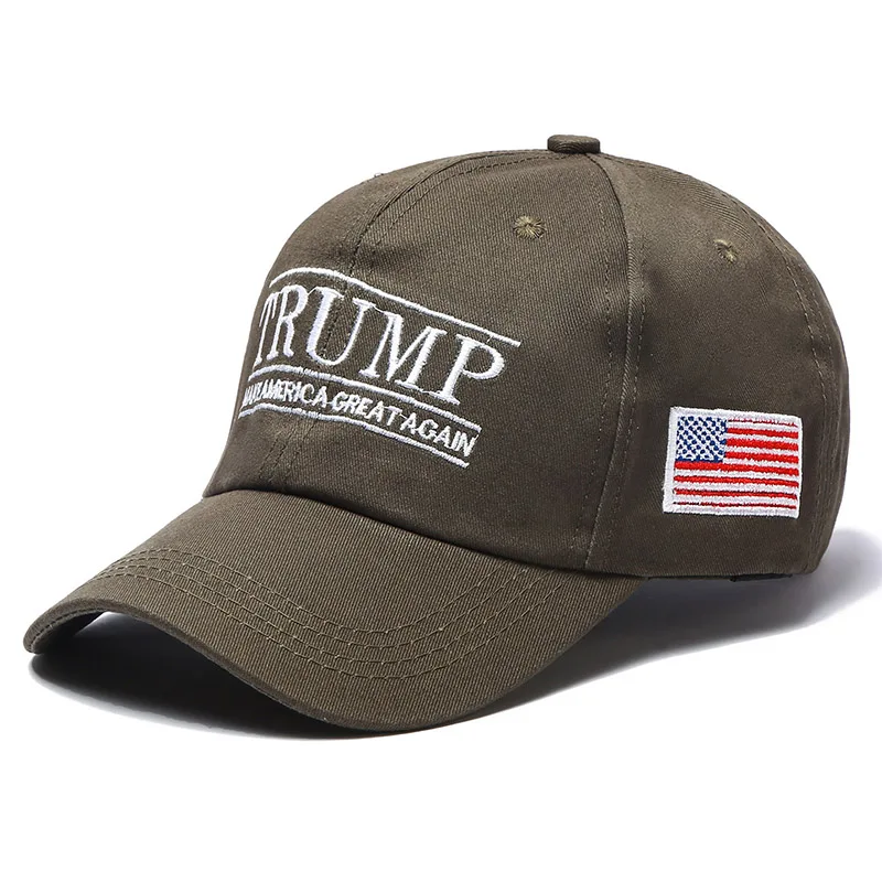 Стиль Trump, бейсбольная кепка Make America Great Again, модная повседневная хлопковая кепка в стиле хип-хоп с вышивкой, Регулируемая Кепка s - Цвет: 7