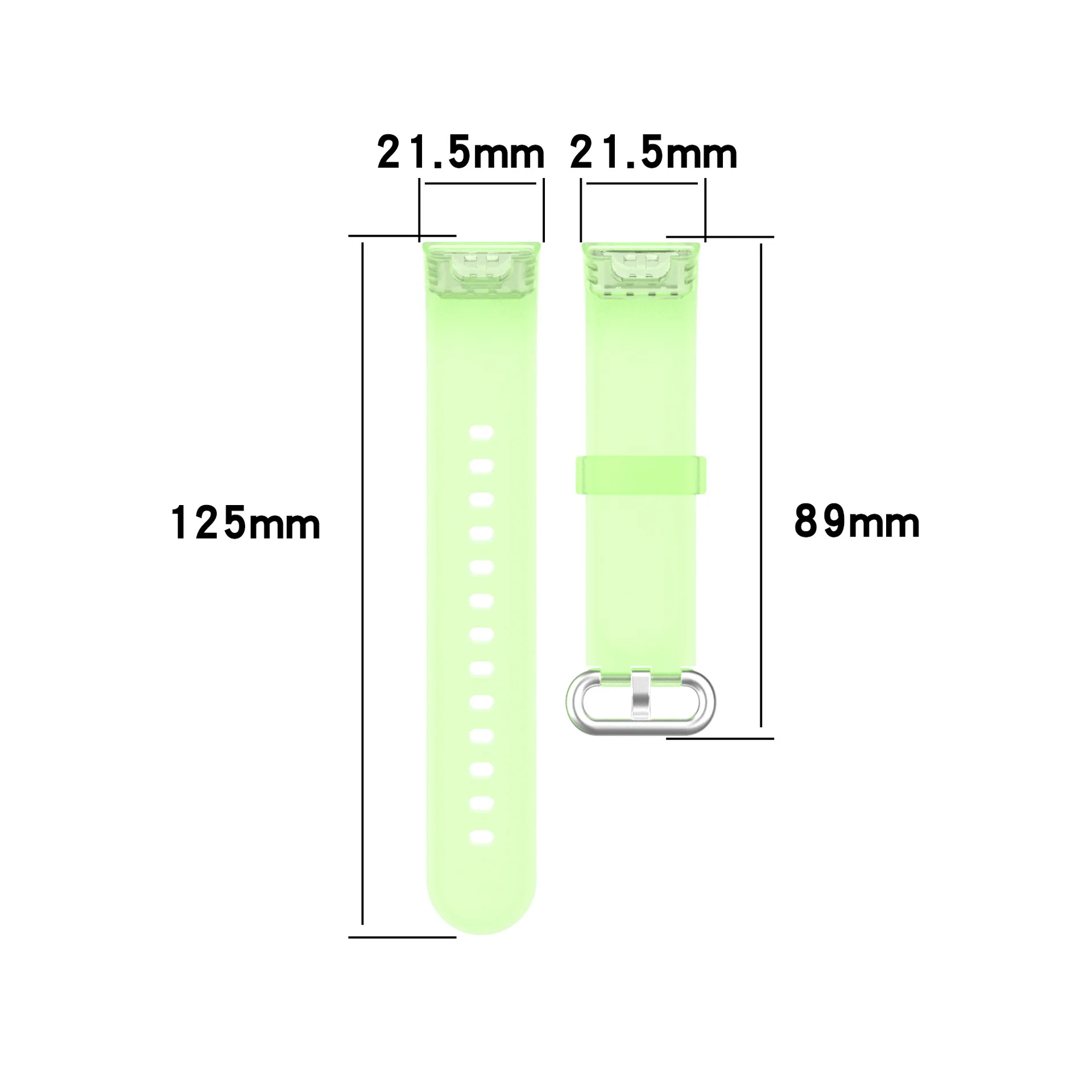 Strap For Xiaomi Mi Watch Lite Wristband Replacement Transparent Colorful Silicone Strap For Redmi Watch mi Watch Lite Strap