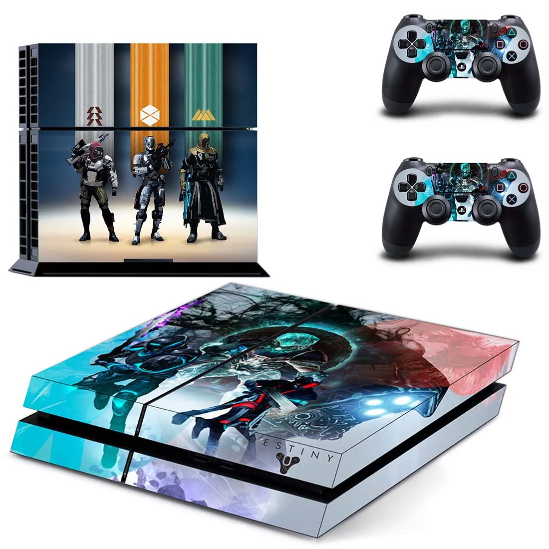 Наклейка для PS4 PS 4 sticker Play station 4 наклейки pegatinas Adesivo для консоли playstation 4 и 2 контроллера