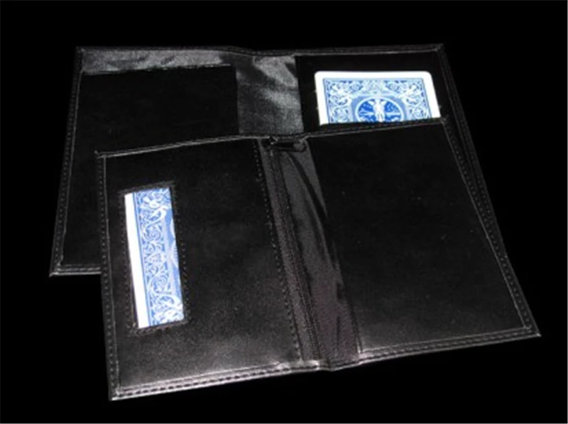 new-insurance-wallet-magic-tricks-close-up-card-into-wallet-magic-props-for-professional-magician-mentalism-illusion-accessories