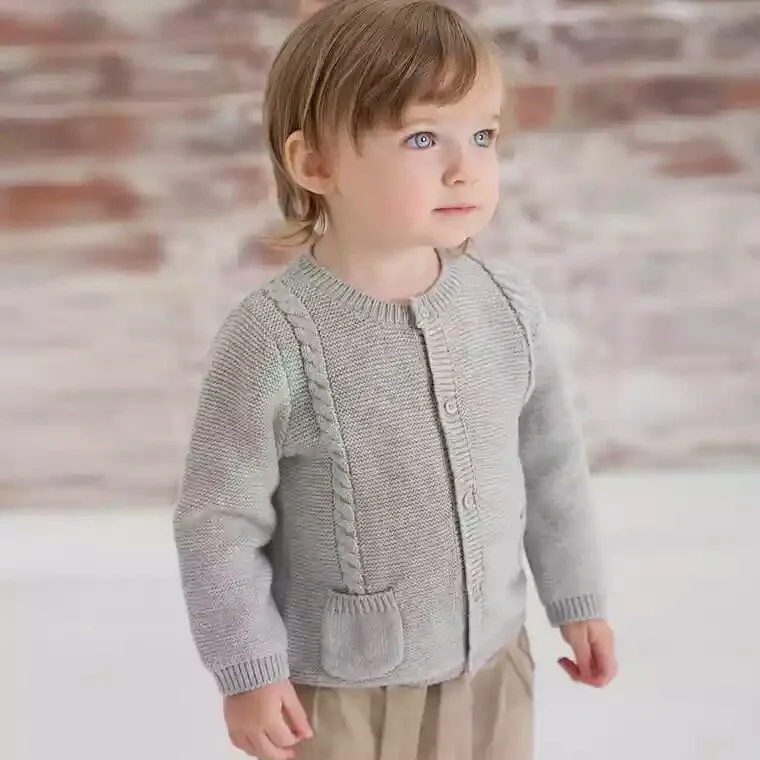 spring autumn baby boy cotton sweater toddler sweaters baby Girls clothes infant knit tops kids outerwear Baby Gril clothes New