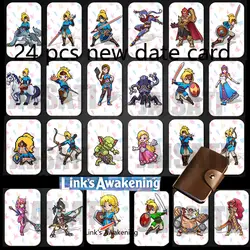 Новые 22 шт. NTAG215 Zelda NFC карты 20 сердце волк Revali Mipha Daruk Urbosa для игры Легенда дыхание диких NS переключатель