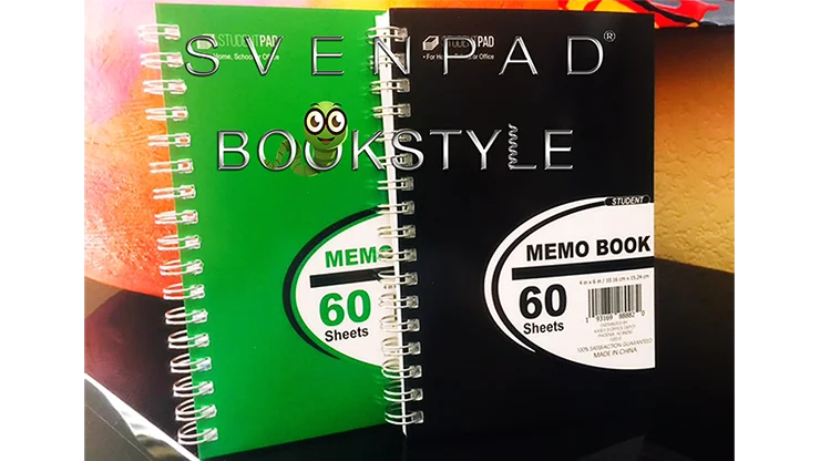SvenPad Bookstyle(черный и зеленый) трюк и онлайн инструкции сценические фокусы Веселые иллюзии ментализм Лидер продаж волшебник