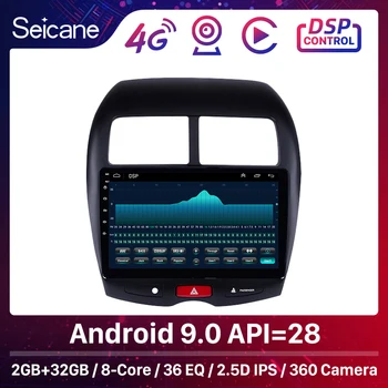 

Seicane 2 din Android 9.0 Car Radio Multimedia Video Player GPS Navigation For Mitsubishi ASX Peugeot 4008 2010 2011 2012-2015