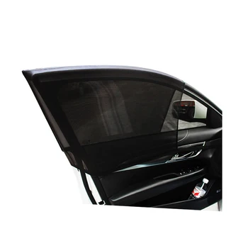 

1 Pair Universal Soft Car Window Sunshade Black Yarn Side Sun Protector Universal Car Window Sunshade Car Curtain Anti-mosquito