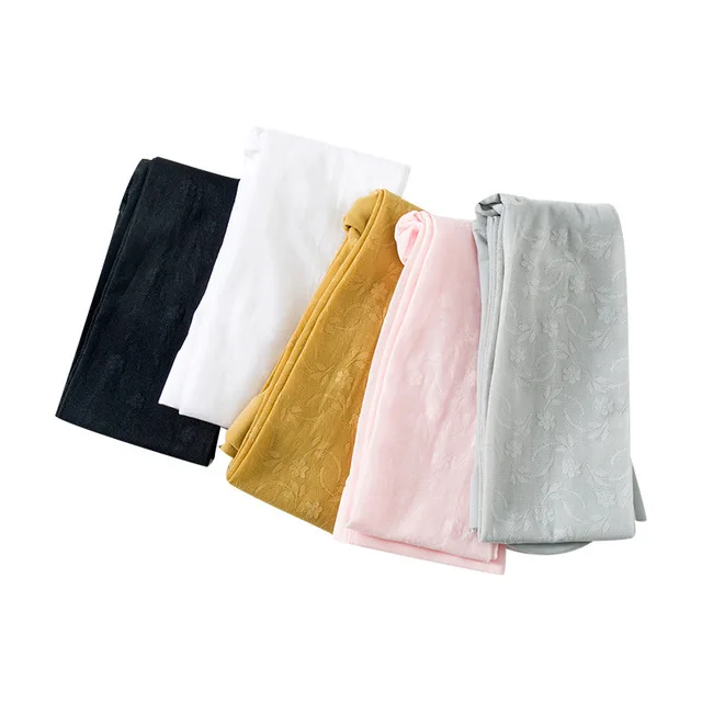 Summer New Ultra-thin Printed Mesh Children's Pantyhose Kids Girls Tights Anti-hook White Dance Pantyhose