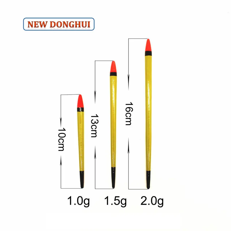 Agape 10pcs/Lot Fishing Float Fishing Bobber 1.0G 1.5G 2.0G Buoyancy Wood  Meterial 23042