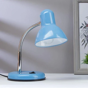

Table lamp on the stand 1 x 60w E27 cord 1,5 m blue 5144927