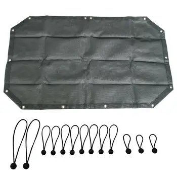 

Mictuning 2/4 Doors Car Polyester Roof Mesh Bikini Top Wrangler Sunshade Mesh For Jeep UV 2007-2017 Styling Sun Cover Car S I6E2