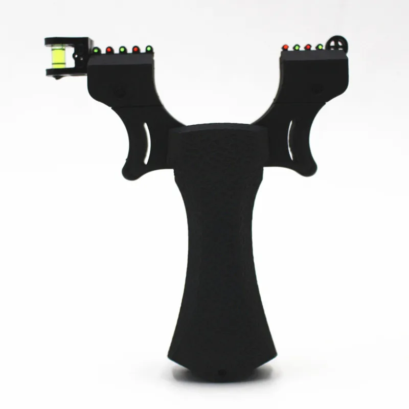

Yin's Flat Leather Spring Fast Pressure Slingshot 98k Light Cross Level Ribbon Aiming Point Slingshot