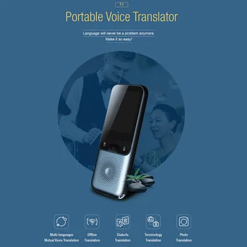 

T1 78 Languages Smart Voice Translator Real-time Multi-Language Speech Interactive Offline Translator Business Travel Portable