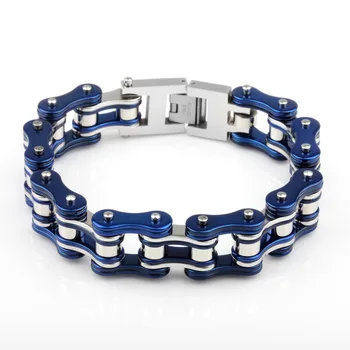 

Men's bracelets 2019 punk rock Jewelry men accessories men's fashion hand chain bralet men's steel bracelet gift for a man