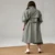Великобритания Brand new Fashion 2021 Осень /Осень Повседневная двубортная Простая Классическая длинная тренчкот с поясом Шикарная женская ветровка