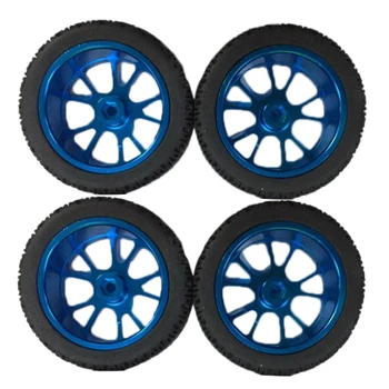 

7 Shaped Tread RC Car Tire Metal Wheel Accessories for WL A959 A979 A969 1/18 Remote Control Car