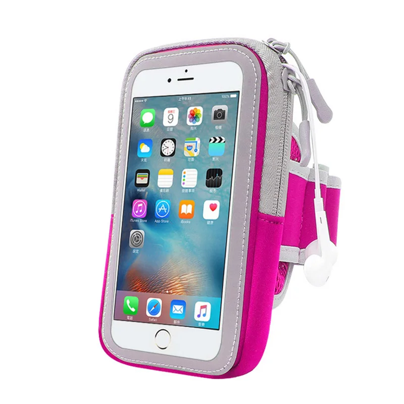 

TP-LINK Neffos X20 / X20 Pro 6.26 inch Running Armband Bag Case Running Armband Universal Waterproof Sport Mobile Phone Holder