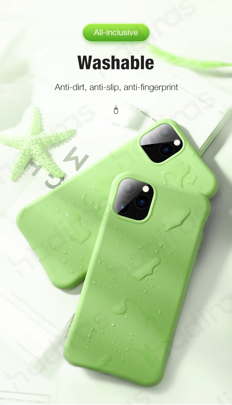 Мягкий силиконовый чехол для iPhone 11 Pro Max на iPhone XR X XS Max карамельный цвет Coque Capa для iPhone 6 6s 7 8 противоударный чехол