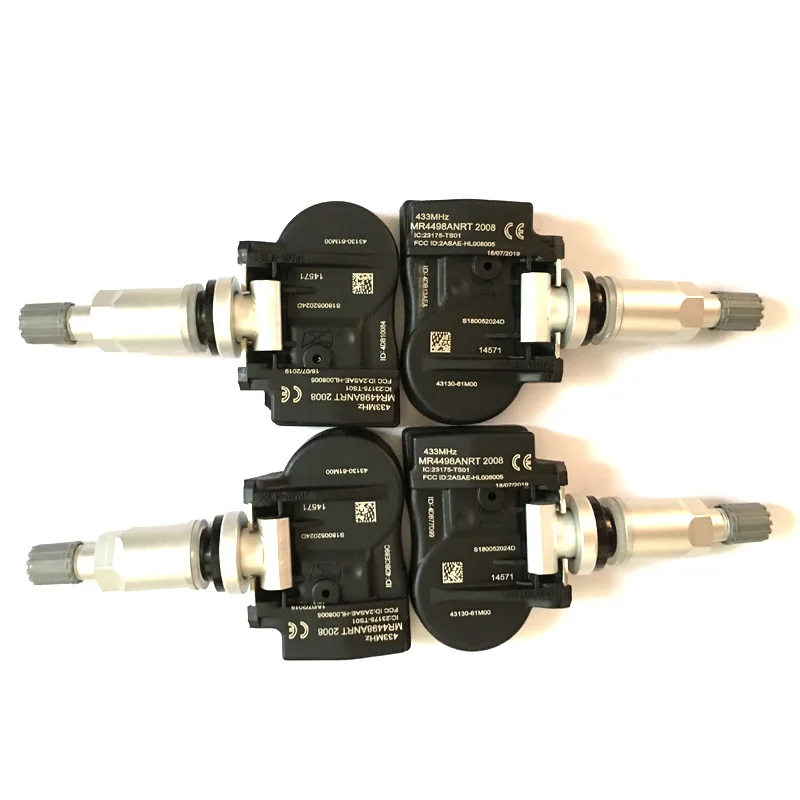 4 шт./лот для Suzuki 4313061M00 43130-61M00 433 МГц 43130 61M00 TPMS части системы мониторинга давления в