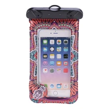 Универсальный Водонепроницаемый Чехол для телефона плавающий защитный чехол для телефона для плавания подводное плавание совместим с сотовым телефоном до 6,1"