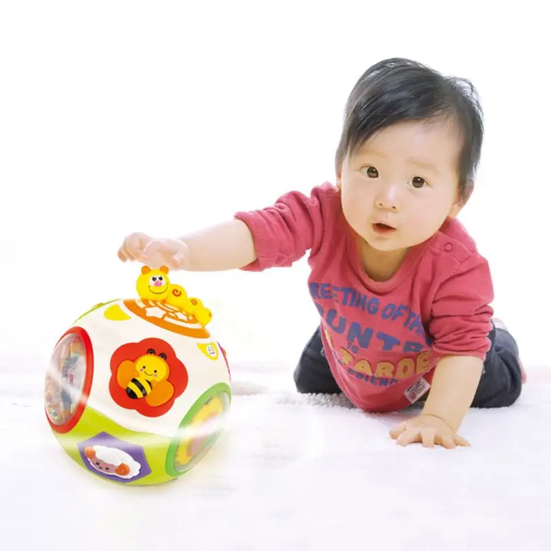 2 года ребенок giftBaby гусеничный музыка и животное раннее образование игрушки 72XC
