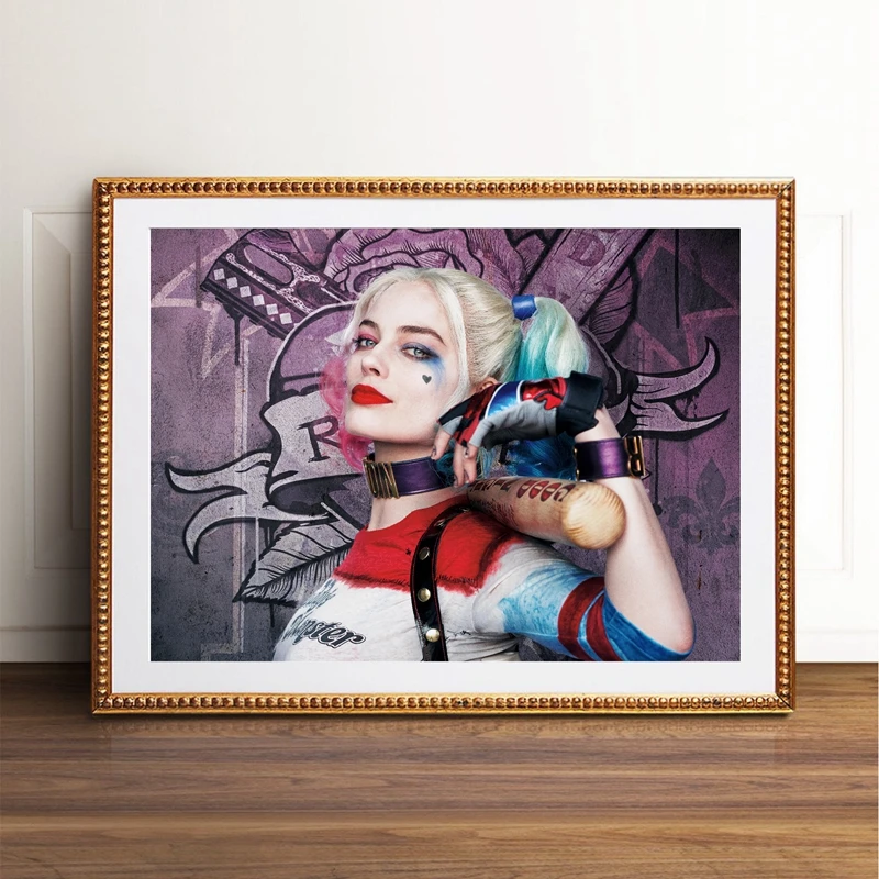 Super Villain Hero Canvas Poster Home Decor