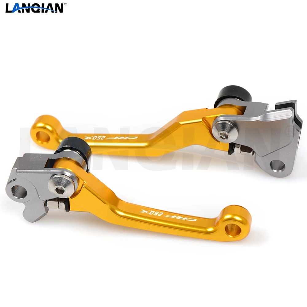 Для Honda CRF250X Dirt Bike тормозной рычаг сцепления CRF 250X 2004- 2008 2009 2010 2011 2012 2013 Аксессуары для мотоциклов