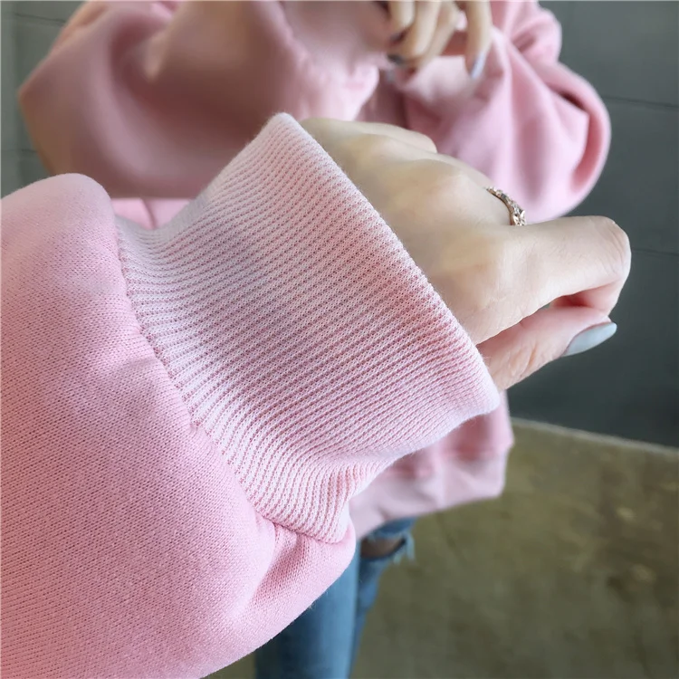 Плюс Размер Уличная sudaderas mujer негабаритных женская одежда толстовка с капюшоном kawaii впитывает пот и бархат нижнее белье женские A5627