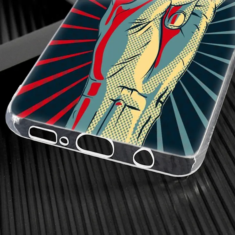 Мягкий силиконовый чехол Rock roll с черепом для Samsung Galaxy Note 10 Pro 9 8 5 M30S M40 S10E S10 5G S9 S8 Plus S7
