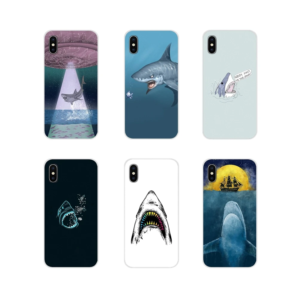 ocean Whale Sharks fish Accessories Phone Skin Case For Huawei G7 G8 P8 P9 P10 P20 P30 Lite Mini Pro P Smart Plus 2017 2018 2019 | Мобильные
