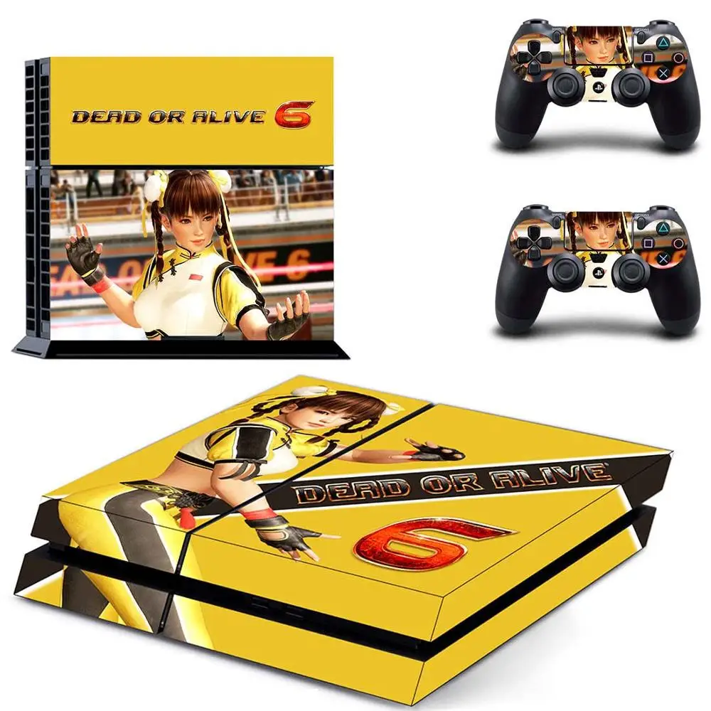 Dead or Alive 6 наклеек s Наклейка для PS4 PS 4 виниловая наклейка игровая станция 4 наклейки Pegatinas для консоли playstation 4 и 2 контроллера