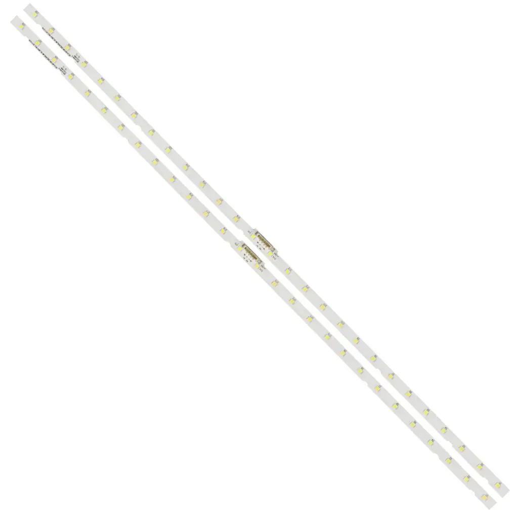 New 2 PCS LED backlight strip for Samsung UA43N5500AK UA43NU7090W UA43NU7100 UA43RU7100J UE43N5500AU UE43NU7125K CY-NN043HGAVDH