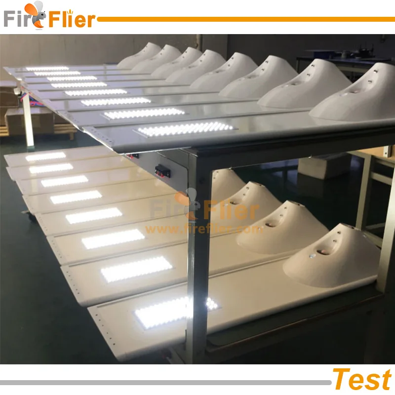 solar led street light test