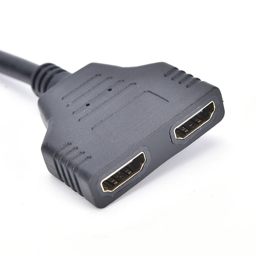 30 см V1.4 1080P HDMI 1 папа к двойному 2 Женский Y сплиттер кабель адаптер HD светодиодный